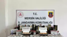 Mersin’de Kaçak Sigara Ticareti Operasyonu