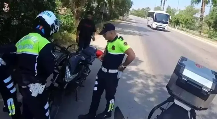 Çalıntı Motosikletten Kaçan Şüpheli Yakalandı