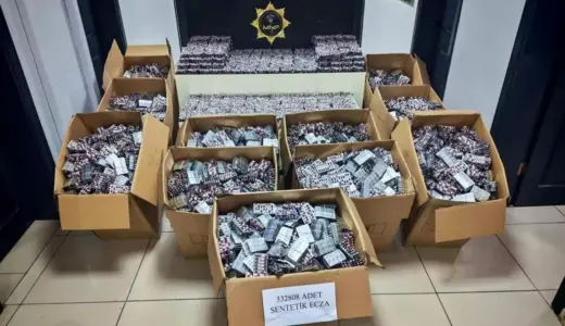 Mersin’de Uyuşturucu Operasyonu: 332 Bin Sentetik Ecza Ele Geçirildi
