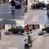 Mersin’de Motosiklet Kazaları Kameralara Yansıdı