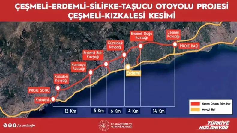Mersin Turizmine Yeni Otoyol