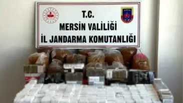 Mersin’de Kaçak Sigara Operasyonu