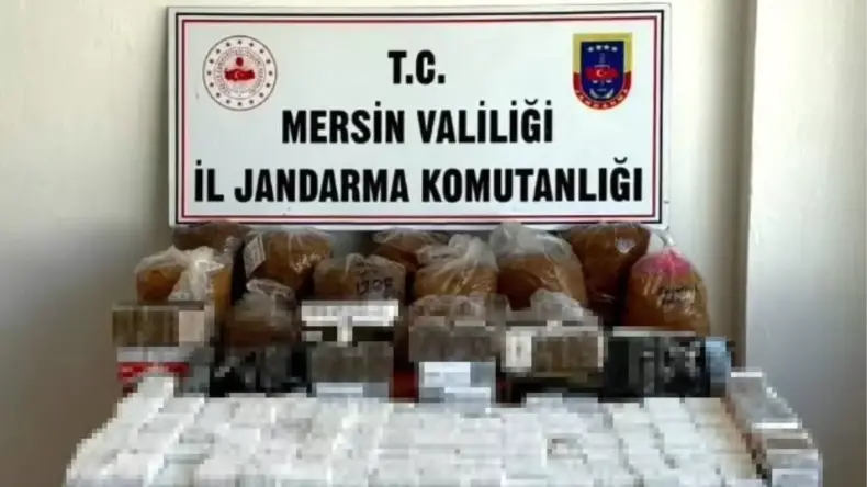 Mersin’de Kaçak Sigara Operasyonu