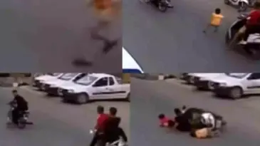Mersin’de Çocuk Motosiklet Kazasında Yaralandı